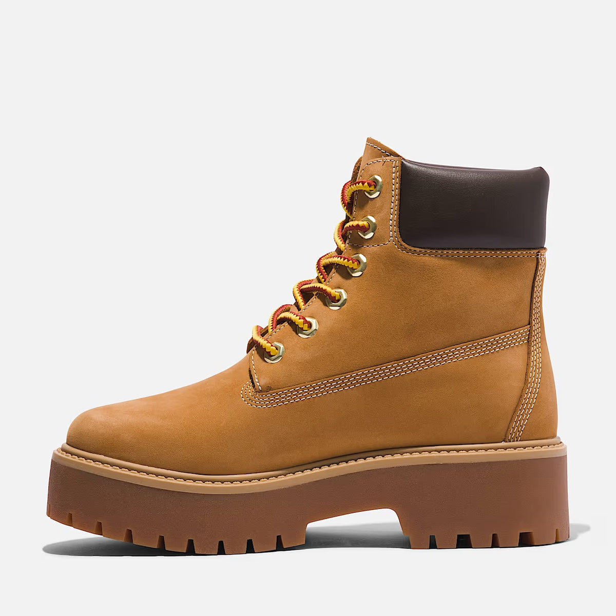 TIMBERLAND Scarponcino Donna STONE STREET 6 INCH WATERPROOF Platform-Wheat