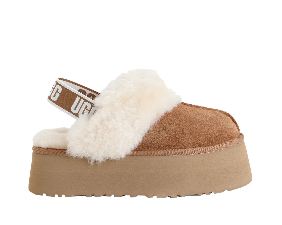 UGG Ciabatta Donna FUNKETTE 1113474-Chestnut