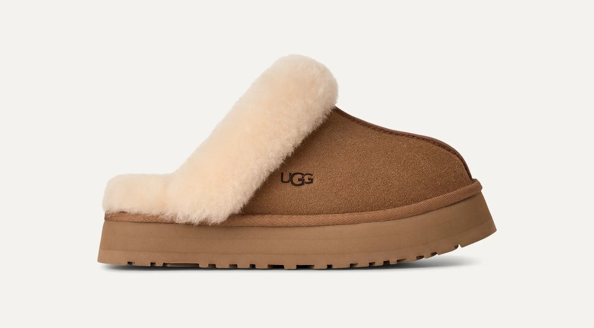 UGG Ciabatta Donna Disquette 1122550-Chestnut