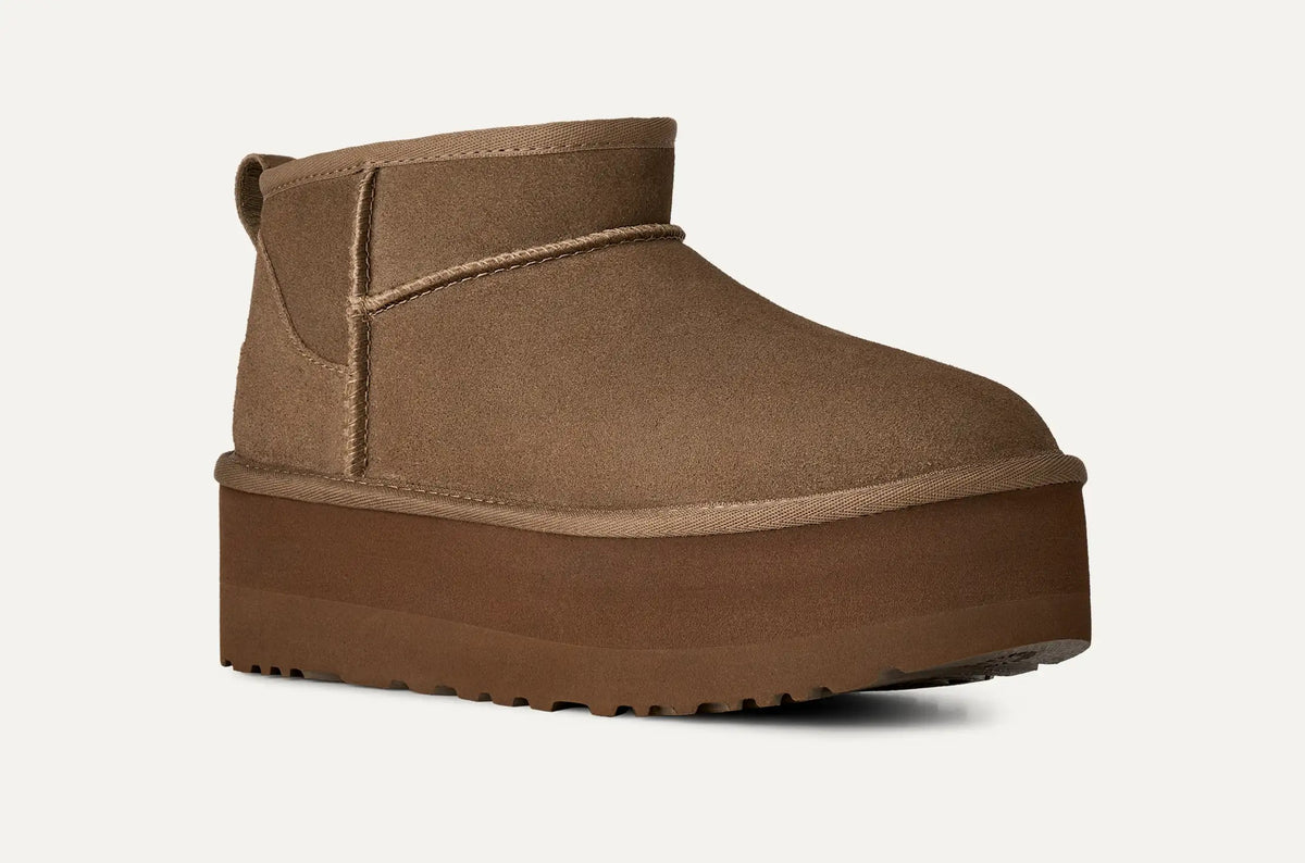 UGG Scarponcino Donna CLASSIC ULTRA MINI PLATFORM 1135092-Light Bronze