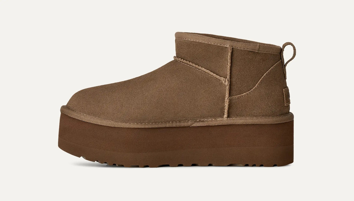 UGG Scarponcino Donna CLASSIC ULTRA MINI PLATFORM 1135092-Light Bronze
