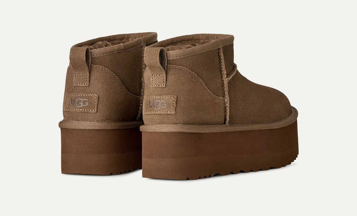 UGG Scarponcino Donna CLASSIC ULTRA MINI PLATFORM 1135092-Light Bronze