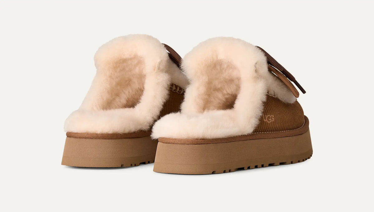 UGG Ciabatta Donna DISQUETTE HERITAGE 1180360-Chestnut
