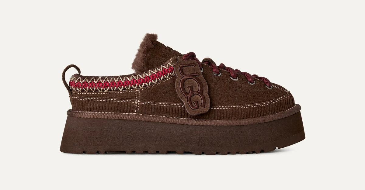 UGG Ciabatta Donna HERITAGE LACE-UP 1180361-Burnt Cedar