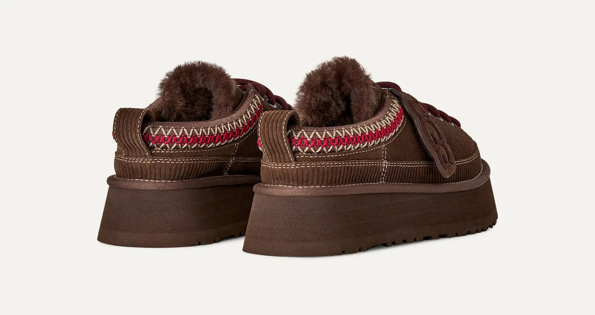 UGG Ciabatta Donna HERITAGE LACE-UP 1180361-Burnt Cedar