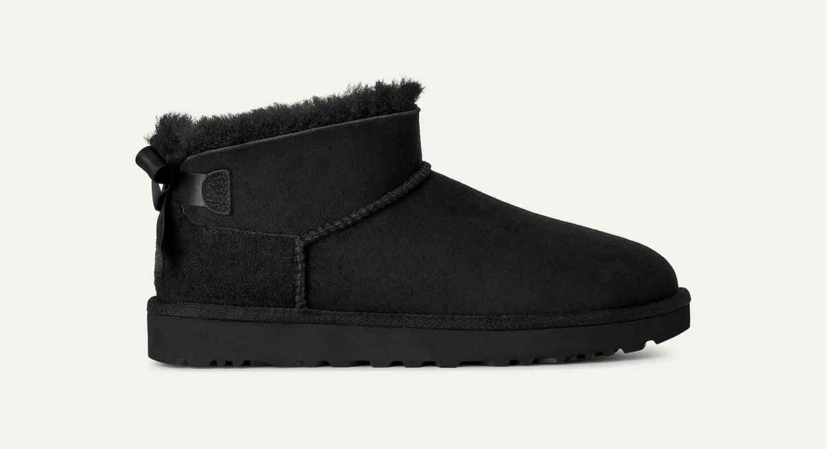 UGG Scarponcino Donna ULTRA MINI BAILEY BOW 1185491-Black