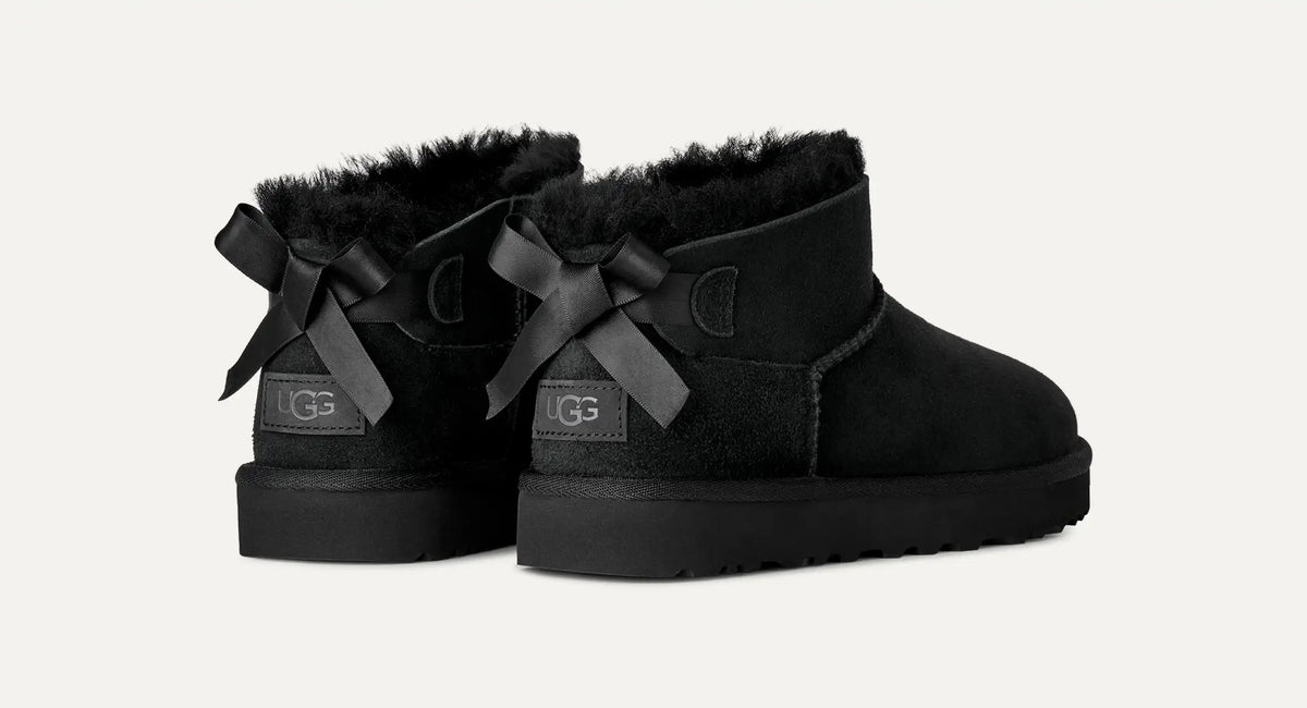 UGG Scarponcino Donna ULTRA MINI BAILEY BOW 1185491-Black