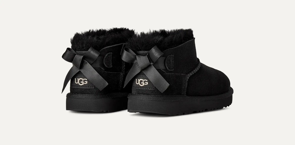 UGG Scarponcino Bambina ULTRA MINI BAILEY BOW 1185920K-Black