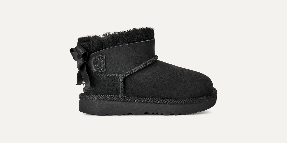 UGG Scarponcino Bambina ULTRA MINI BAILEY BOW 1185920T-Black