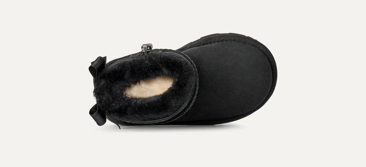 UGG Scarponcino Bambina ULTRA MINI BAILEY BOW 1185920T-Black