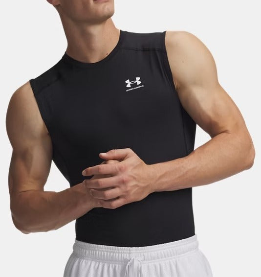 UNDER ARMOUR Canotta Uomo HeatGear Compression-Black