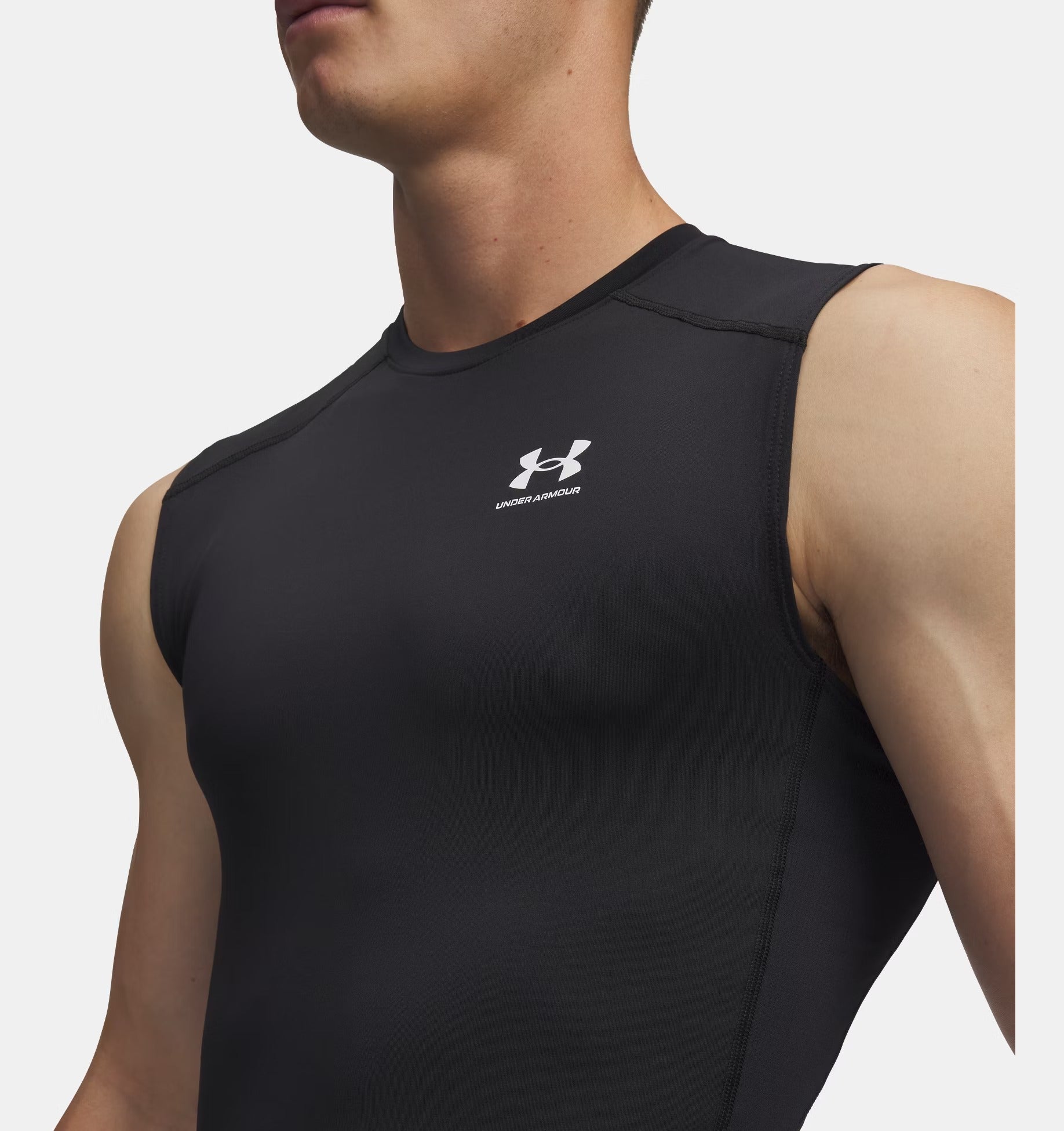 UNDER ARMOUR Canotta Uomo HeatGear Compression-Black