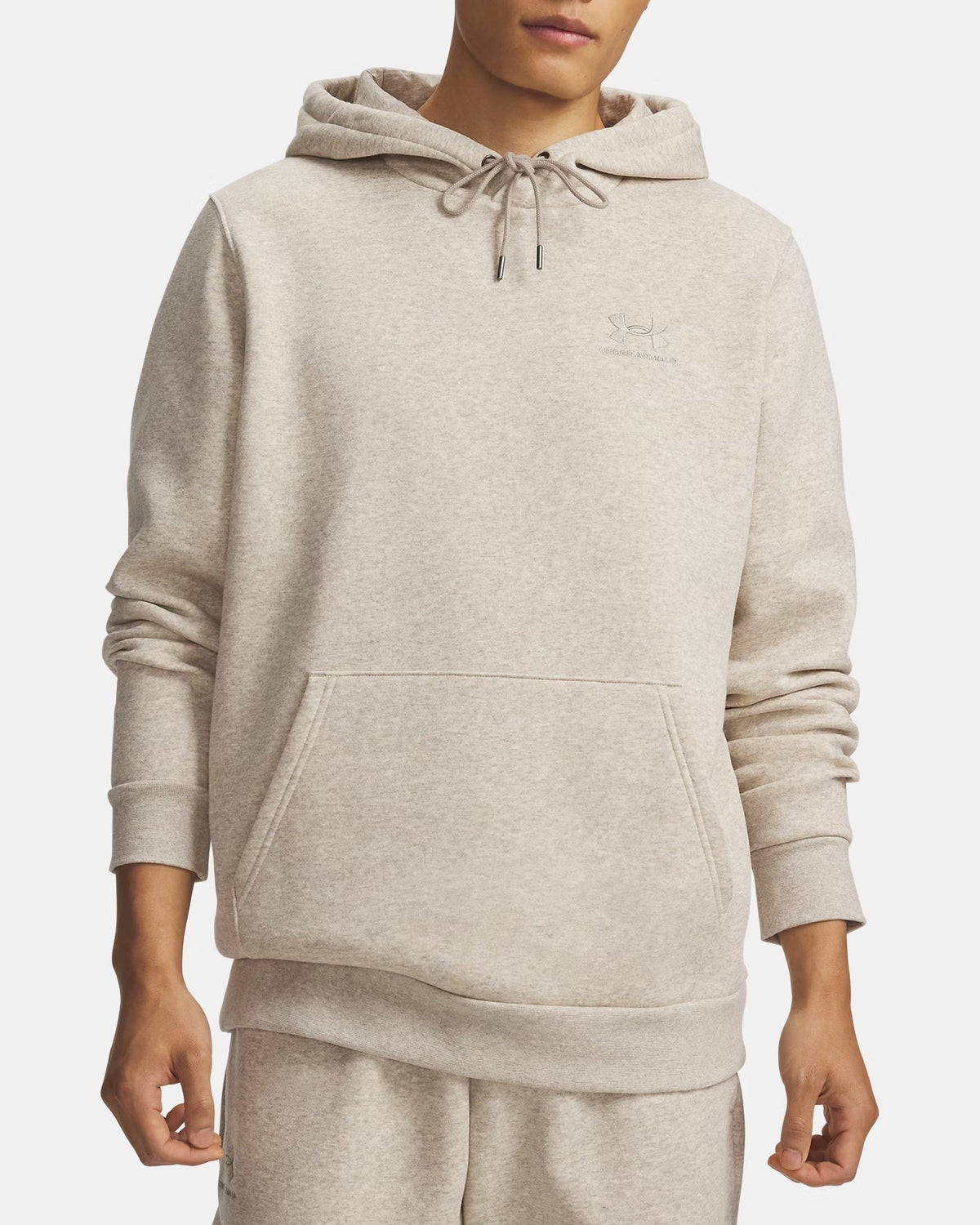 UNDER ARMOUR Felpa Uomo ICON-Timberwolf Taupe Light