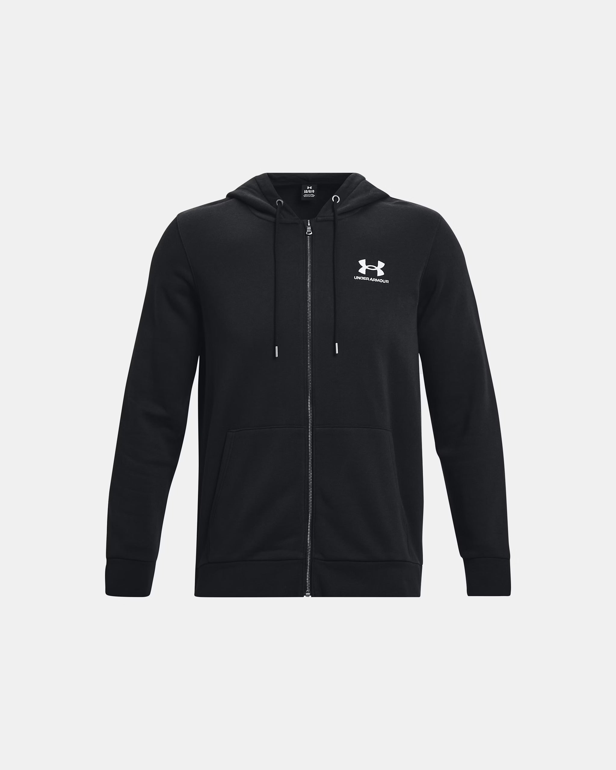 UNDER ARMOUR Felpa Uomo ICON Zip-Black