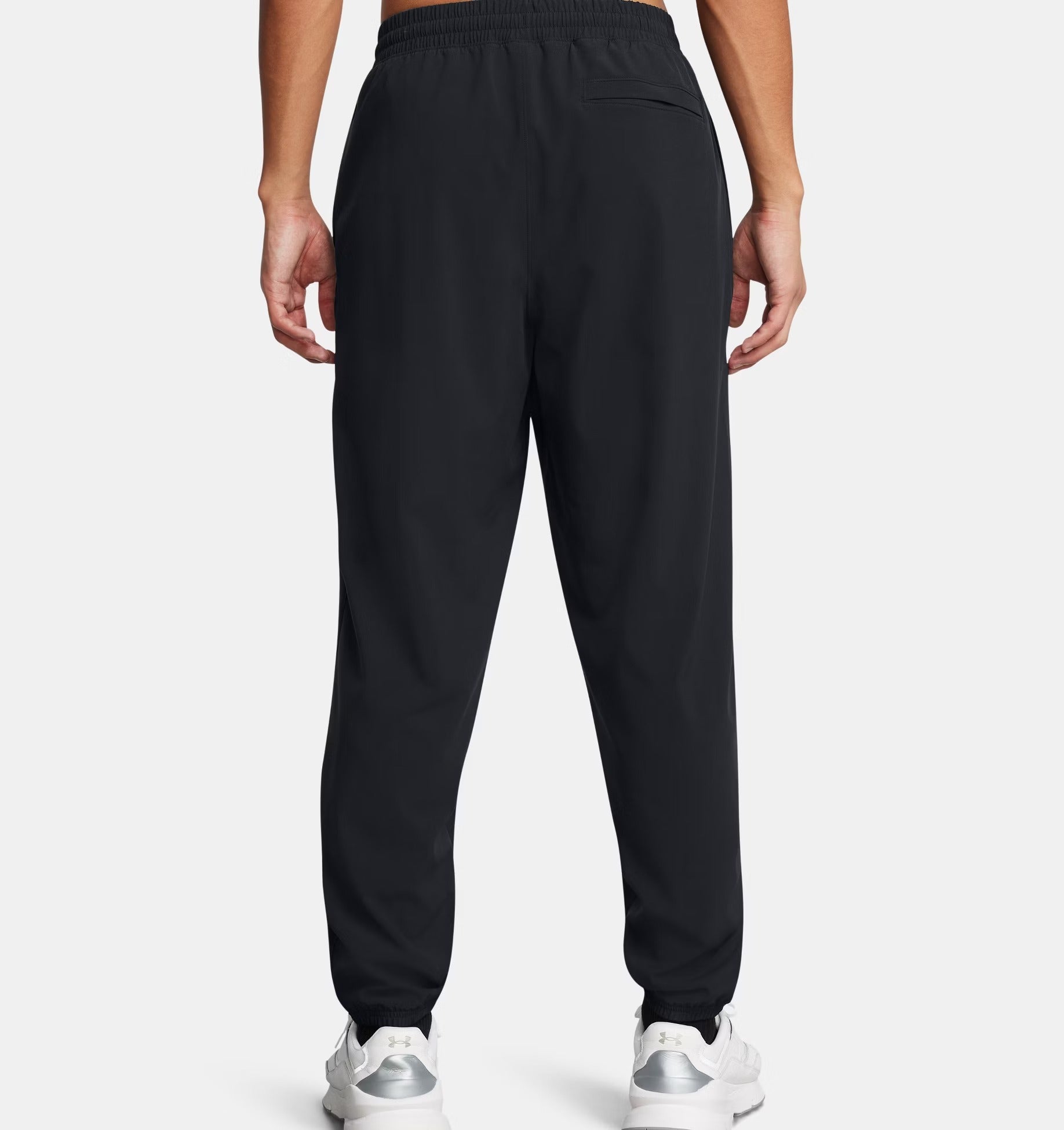 UNDER ARMOUR Jogger Uomo VIBE WOVEN-Black White