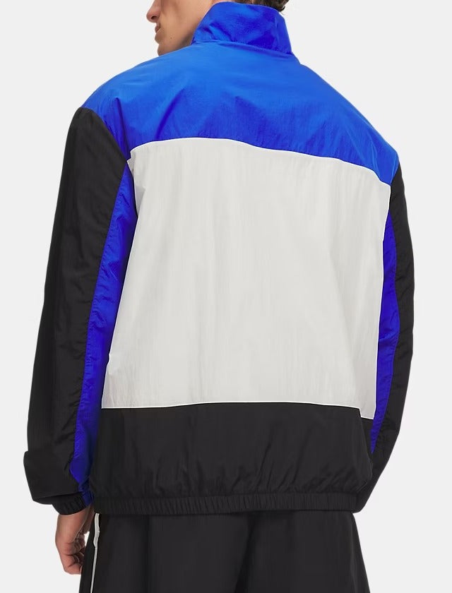 UNDER ARMOUR Felpa Uomo ICON WOVEN TRACK-Ultimate Black/Royal/White
