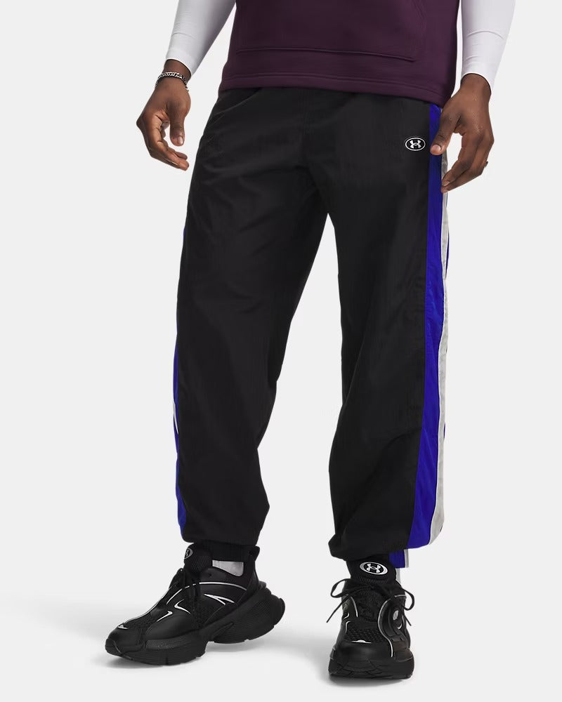 UNDER ARMOUR Jogger Uomo ICON WOVEN TRACK-Ultimate Black/Royal/White