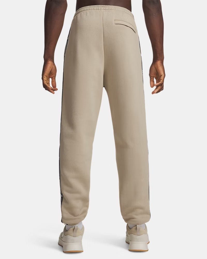 UNDER ARMOUR Jogger Uomo ICON FLEECE TAPED-City Khaki
