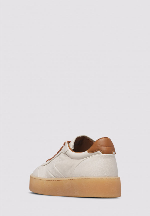 VOILE BLANCHE Sneaker Uomo MIND 02-Latte/Cognac