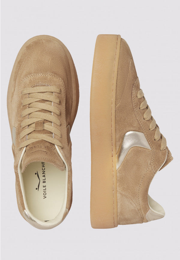 VOILE BLANCHE Sneaker Donna MIND 02 W-Marrone Chiaro