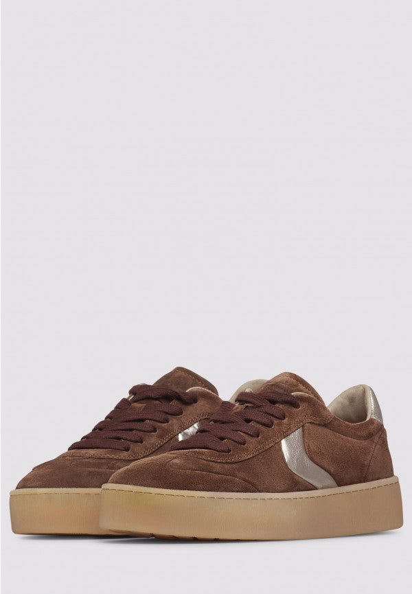 VOILE BLANCHE Sneaker Donna MIND 02 W-Marrone Scuro
