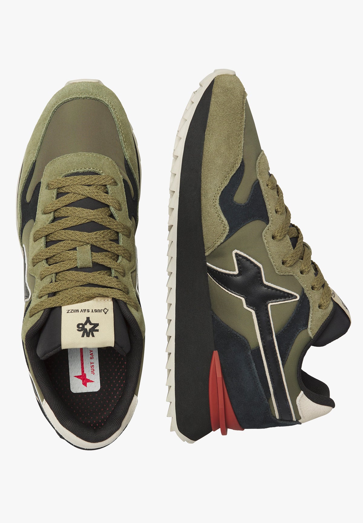 W6YZ Sneaker Uomo Yak-M-Militare