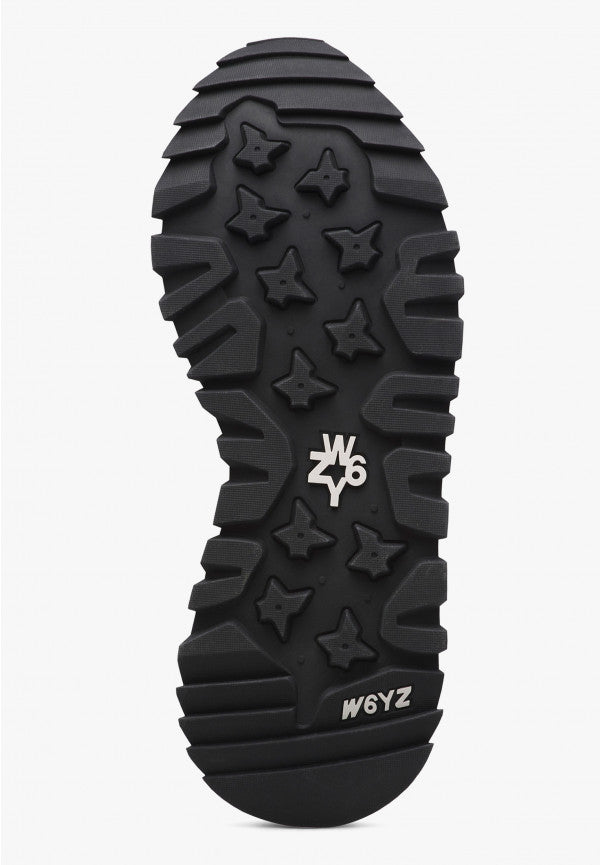 W6YZ Sneaker Uomo Breeze 3-M-Marrone/Nero
