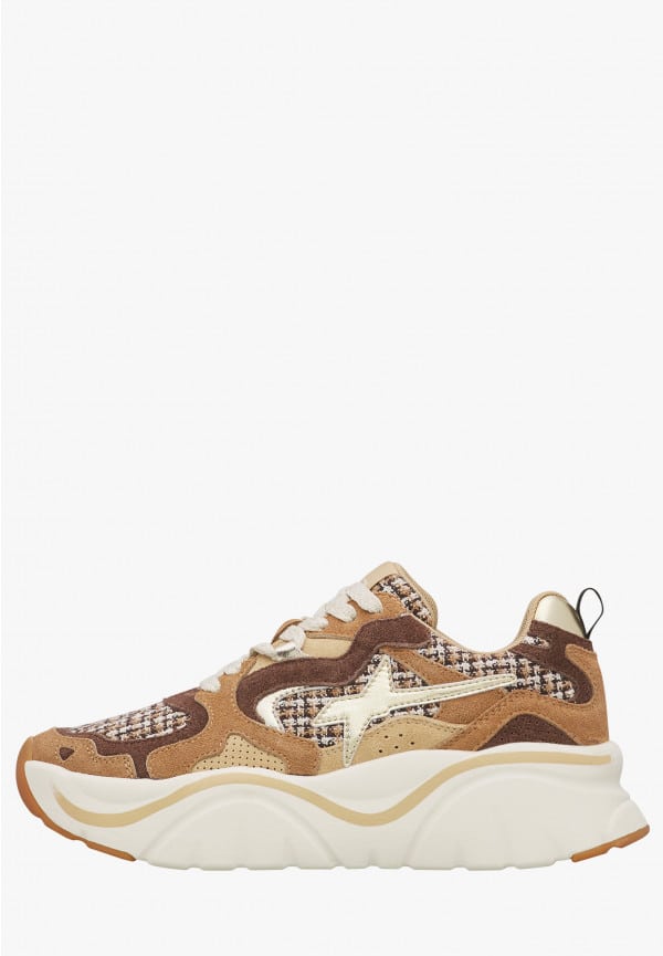 W6YZ Sneaker Donna Mia-W-Marrone
