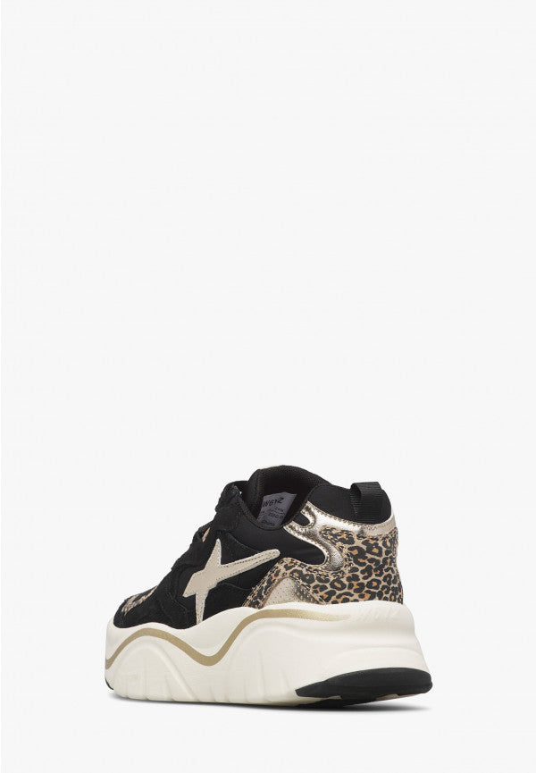 W6YZ Sneaker Donna Mia-W-Nero/Marrone