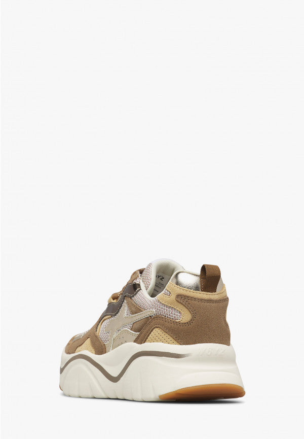 W6YZ Sneaker Donna Mia-W-Tortora/Oro