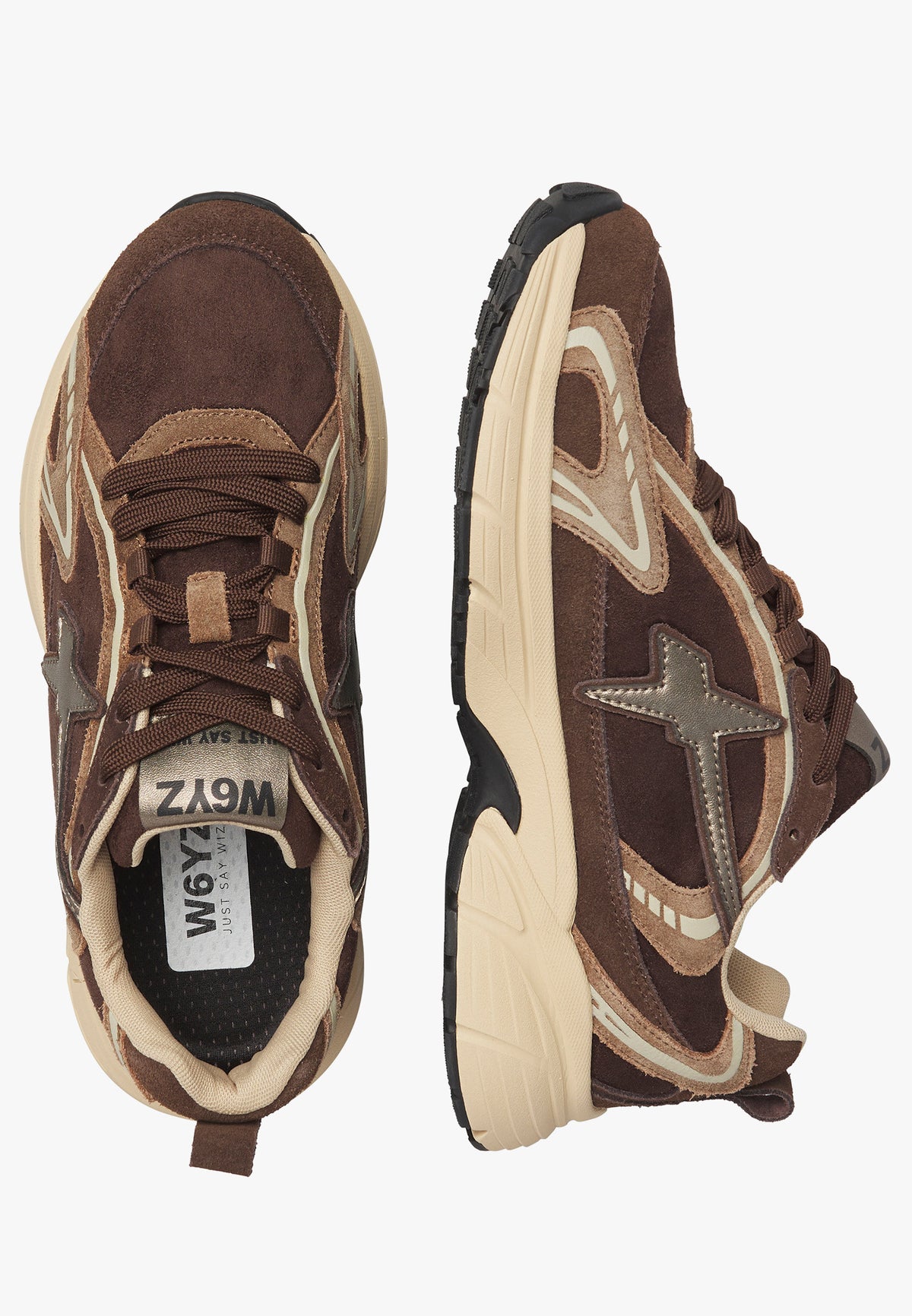 W6YZ Sneaker Uomo ARROW UNI-Marrone Scuro