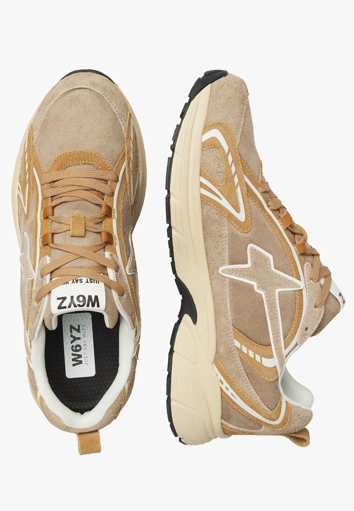 W6YZ Sneaker Uomo ARROW UNI-Beige/Marrone