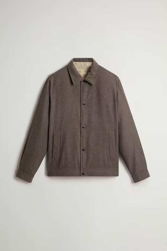 WOOLRICH Giacca Camicia Uomo WOOL KEATING-Falcon