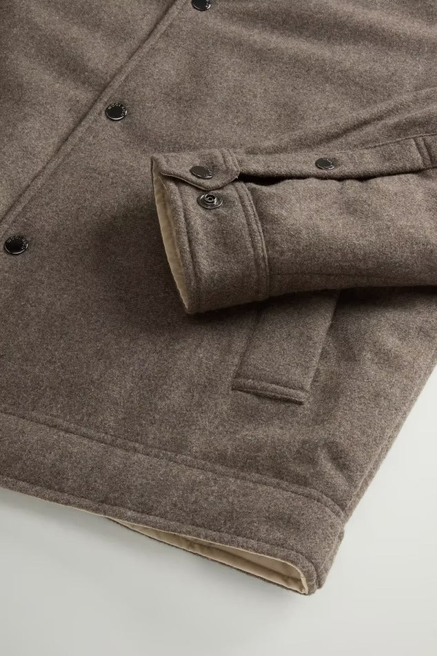 WOOLRICH Giacca Camicia Uomo WOOL KEATING-Falcon