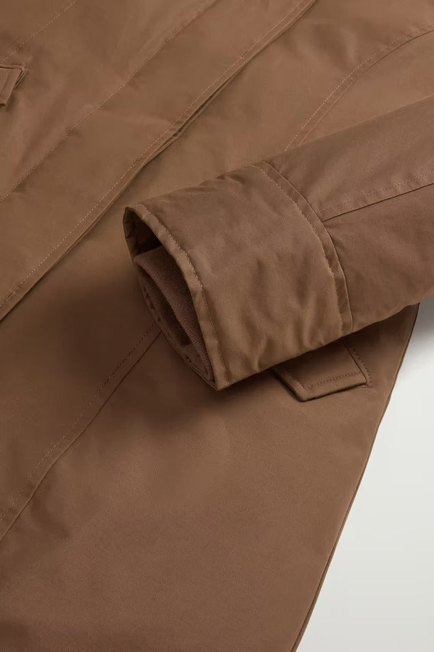 WOOLRICH Parka Donna ARCTIC RACCOON-Dark Earth
