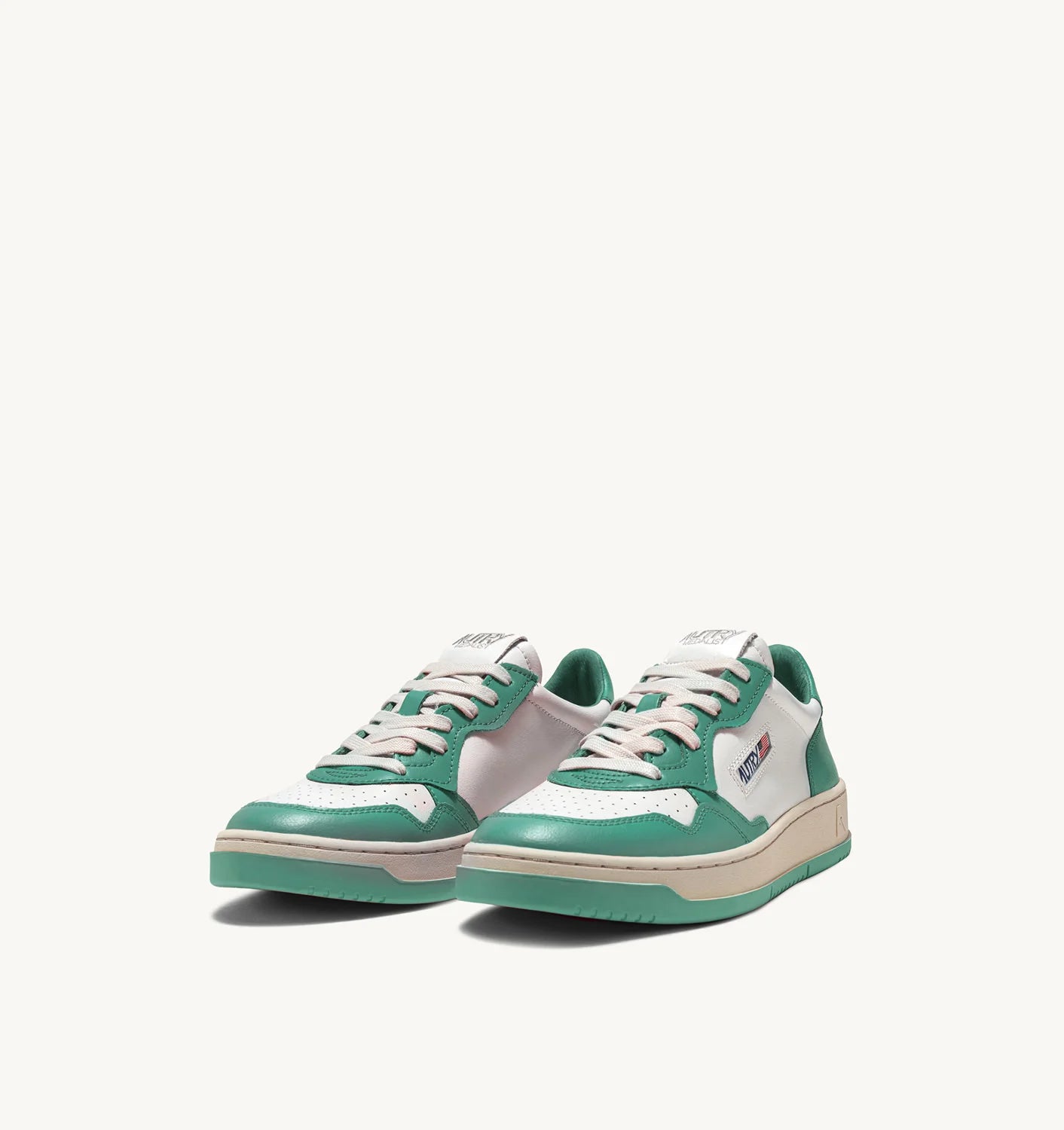 Autry Women's Sneakers Medalist AULW-WB30 White/Green