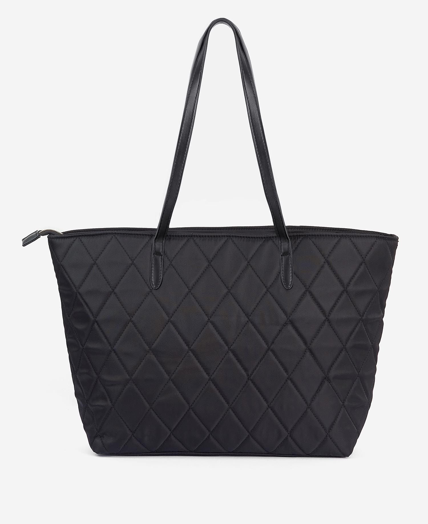 BARBOUR Women's Quilted Tote Bag LBA0395 Black