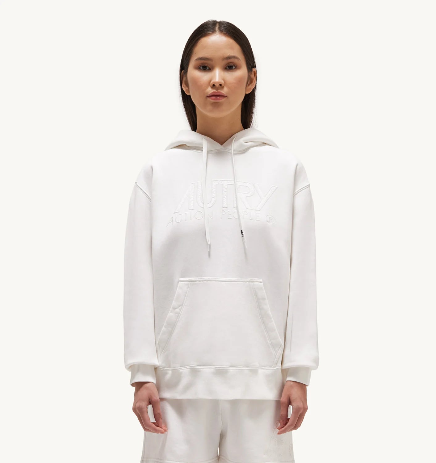 Autry Women's Sweatshirt Icon HOIW-409W White