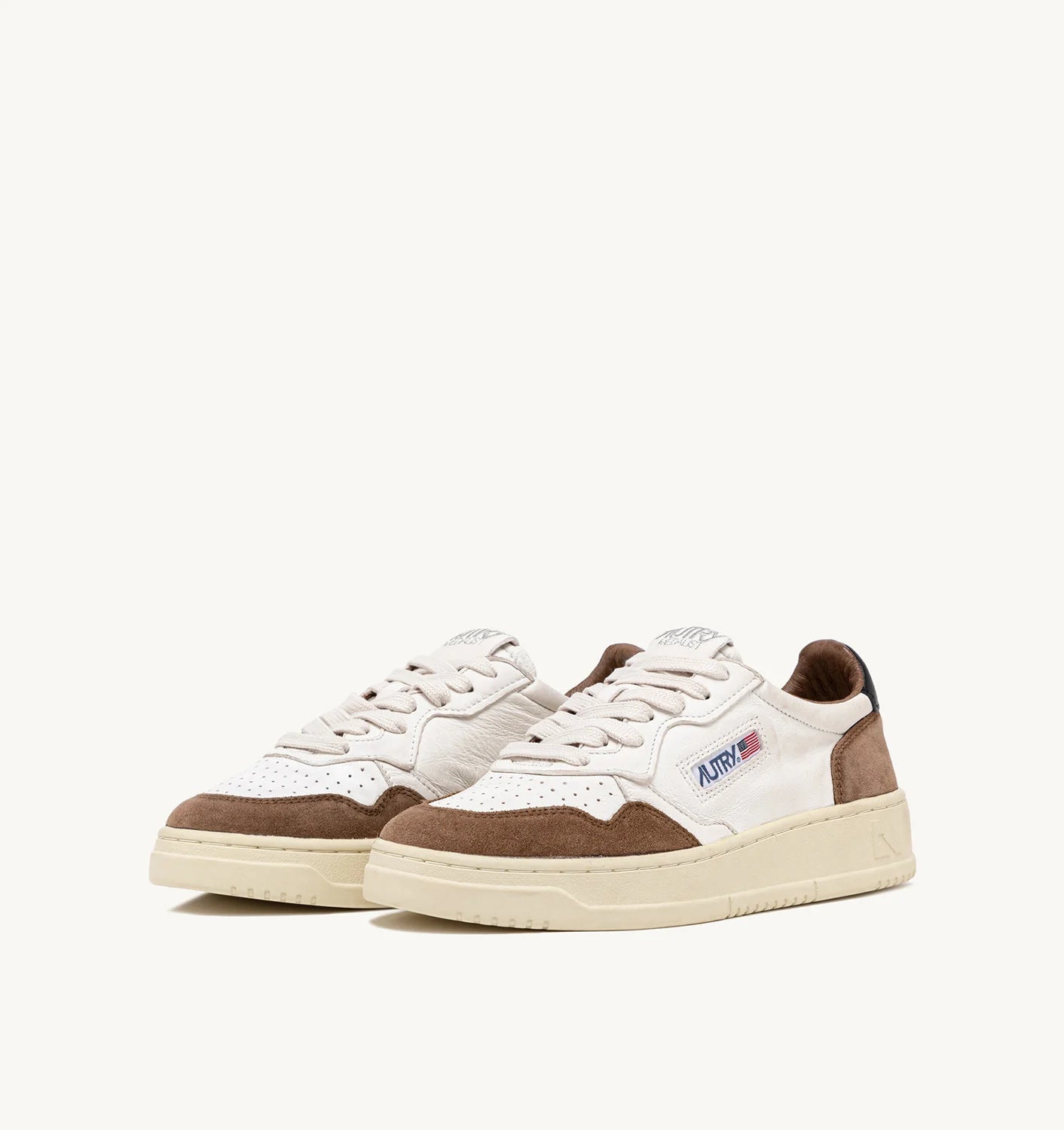 Autry Sneakers Uomo Medalist AULM-GS21 White/Brown
