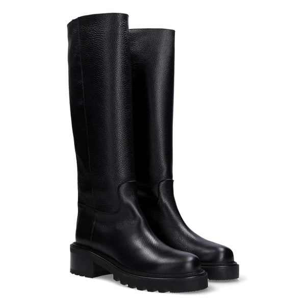 Easy Street Stivali Raina Donna – Nero, Tacco A Blocco, Suola Easy Flex – 38.5 EU – Moda E Comfort
