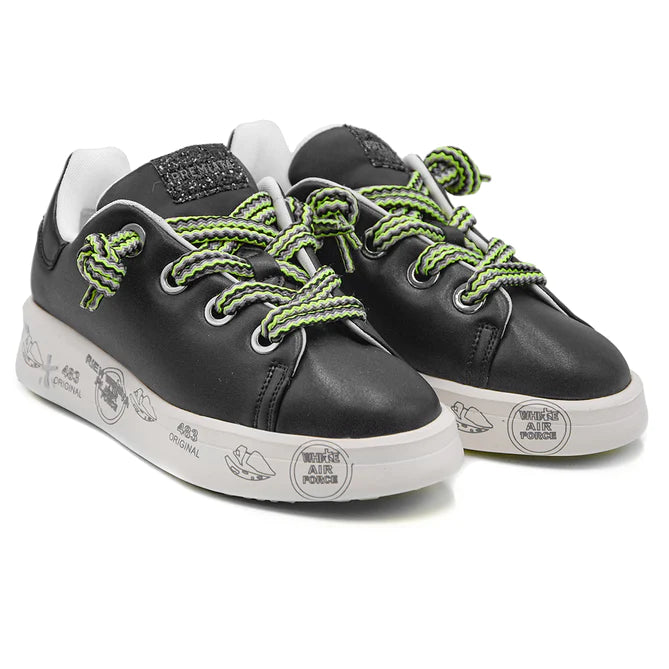 Premiata Sneakers Donna Belle 6550 Nero