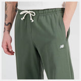 NEW BALANCE Pantalone Tuta Uomo Athletics Remastered MP31503 Deep Olive Green