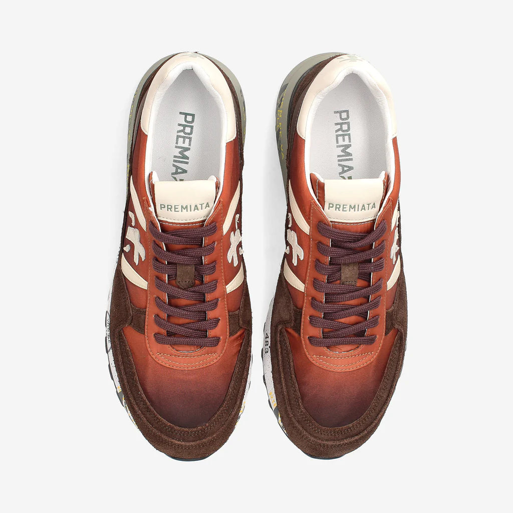Premiata Men's Sneakers Landeck 6405 Brown/Orange