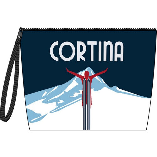Aline Cortina Ski clutch bag