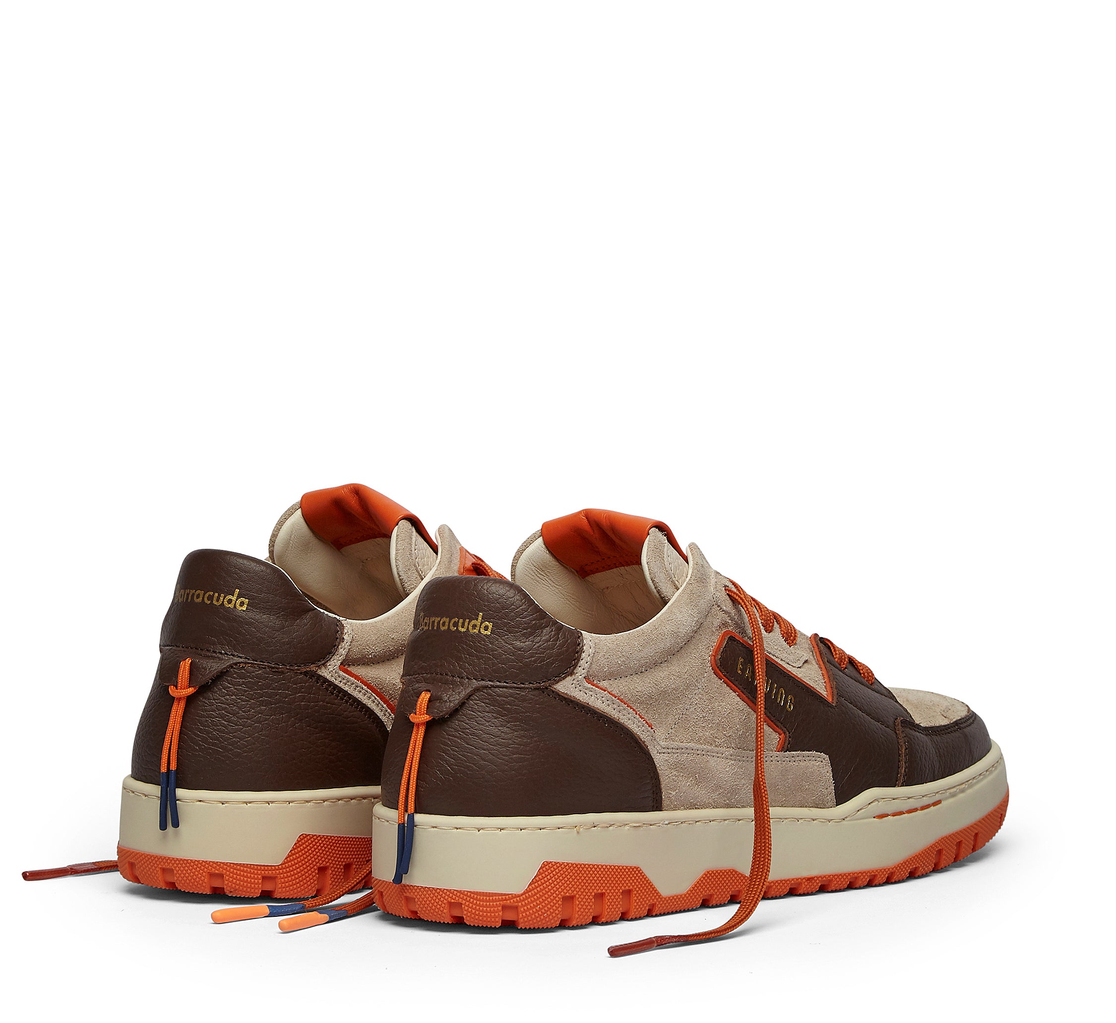 BARRACUDA Men's Earving Sneakers BU3460E00 Cocoa
