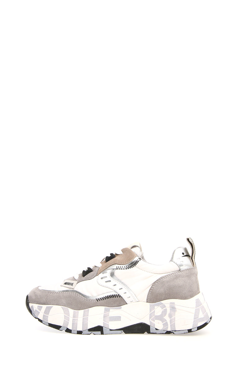 VOILE BLANCHE Sneakers Donna 2017475 White-Grey