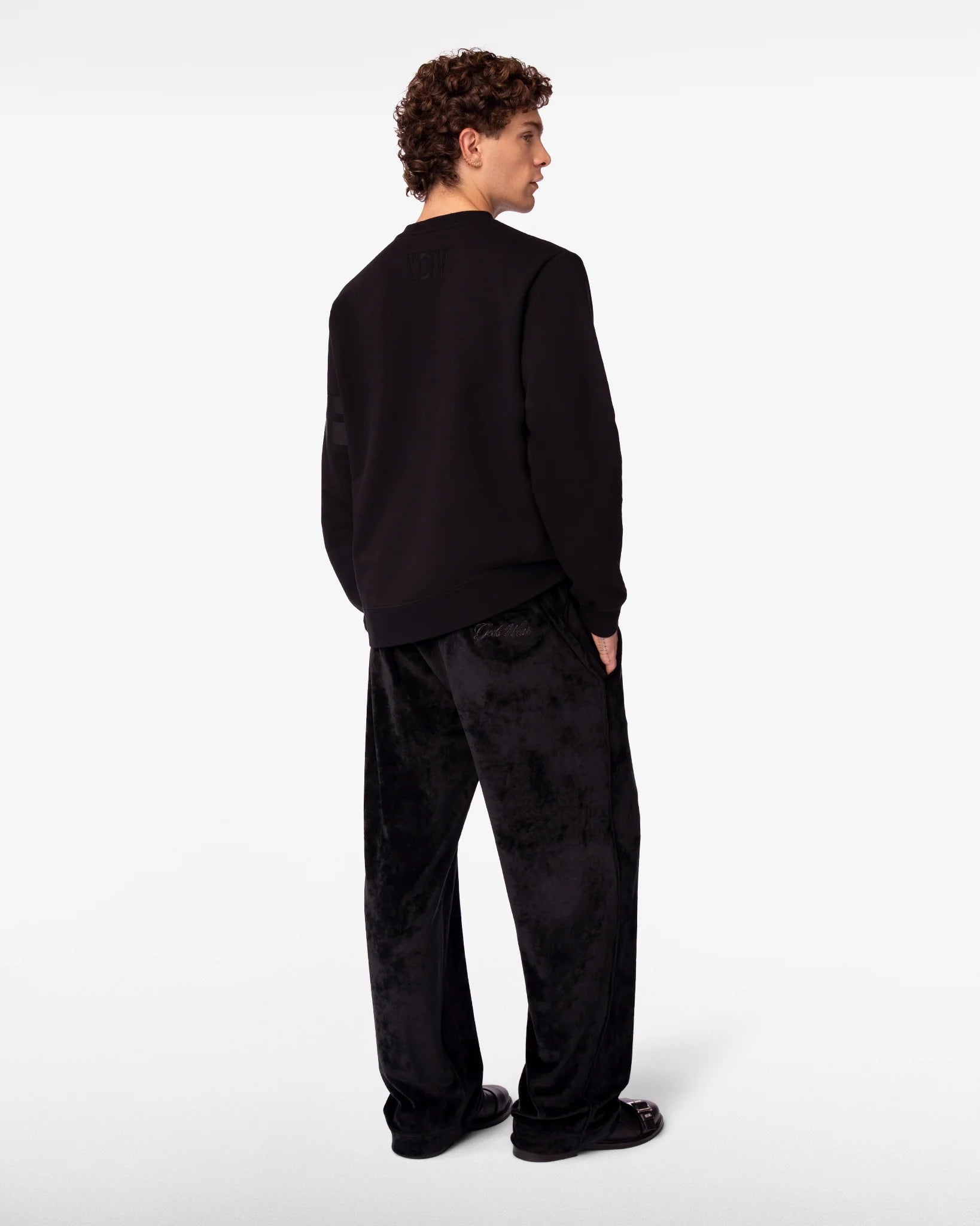 Velvet Track Men's Tracksuit Pants