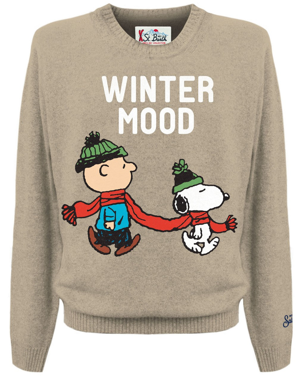 Heron Charlie Snoopy Mood Men's Sweater