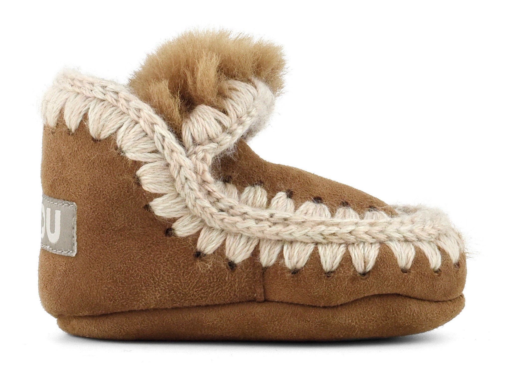 MOU Unisex Eskimo Infant Cognac Child Ankle Boot