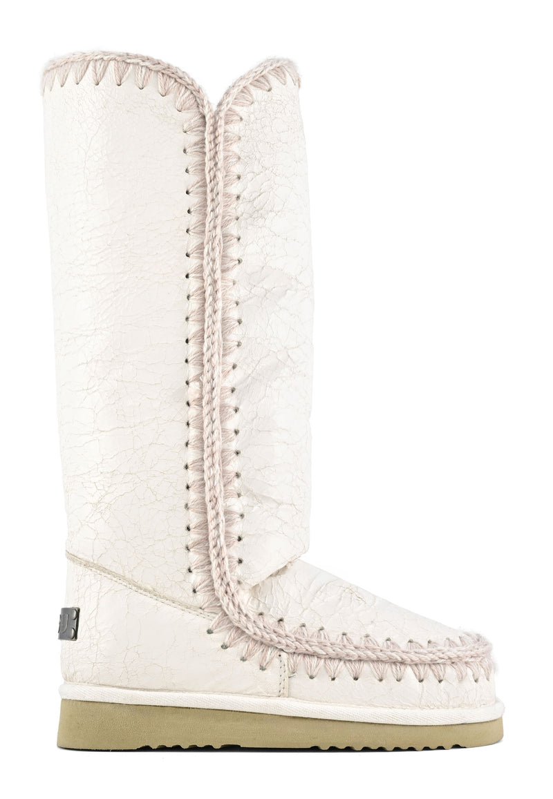 MOU Stivale Donna Eskimo 40 Shine White